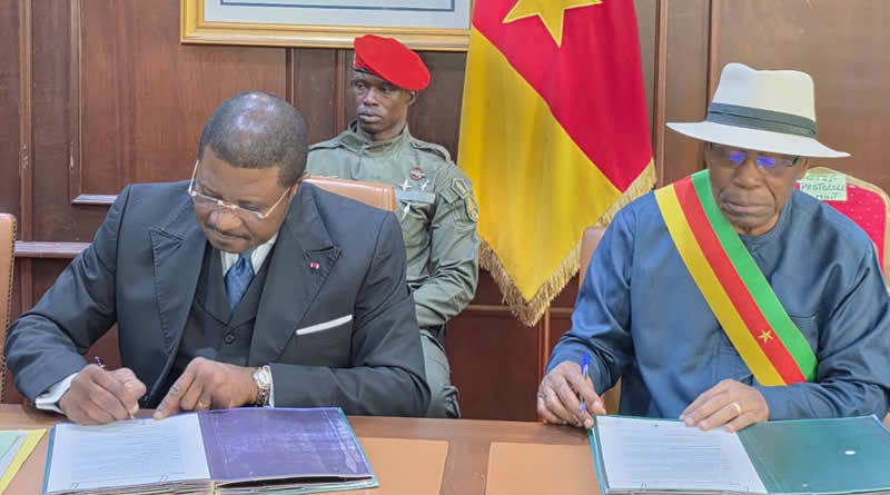 Météorologie : le Ministère des Transports et la Communauté Urbaine de Kribi signent un Accord Cadre Météorologie : le Ministère des Transports et la Communauté Urbaine de Kribi signent un Accord Cadre